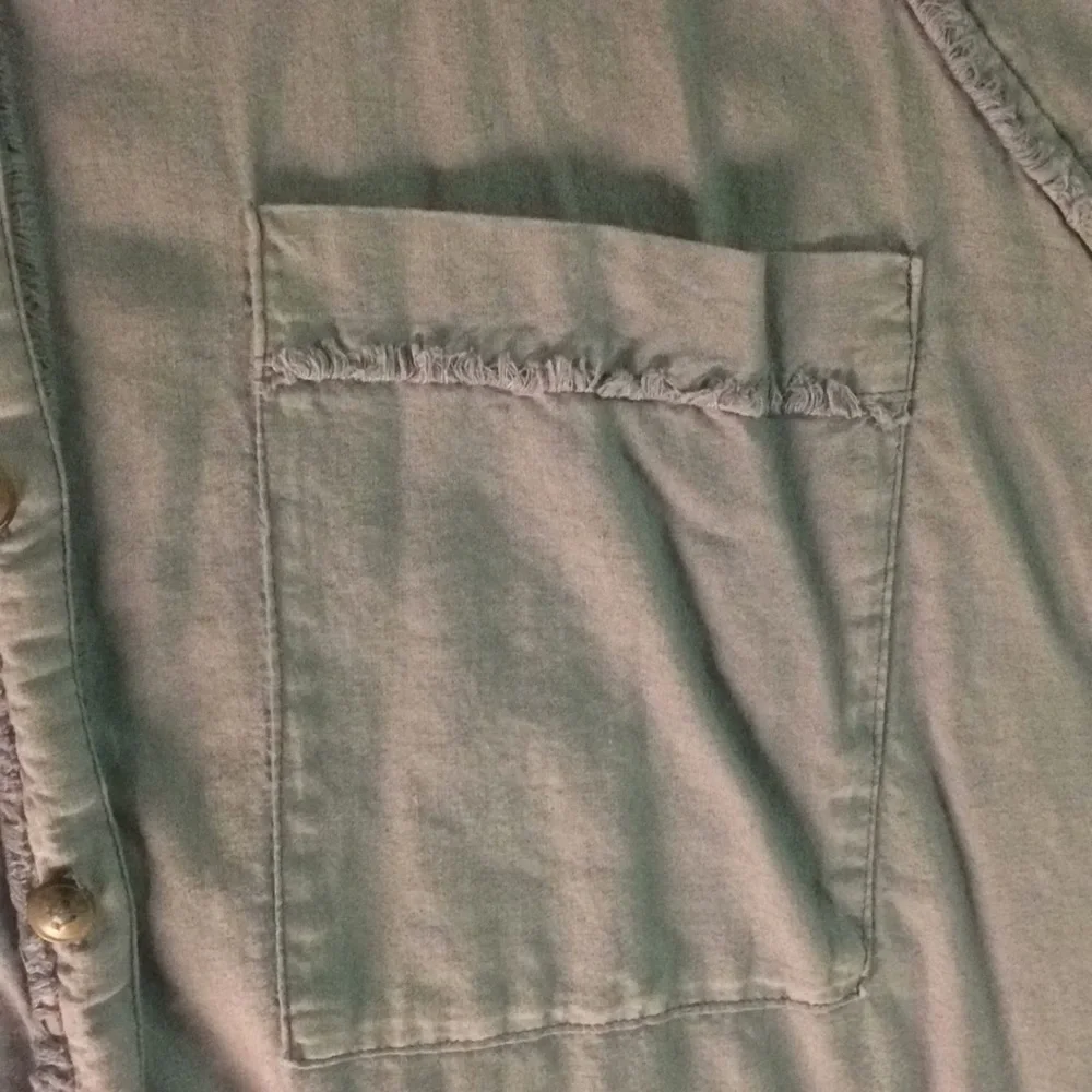 We the free denim oversized top - Picture 5 of 11